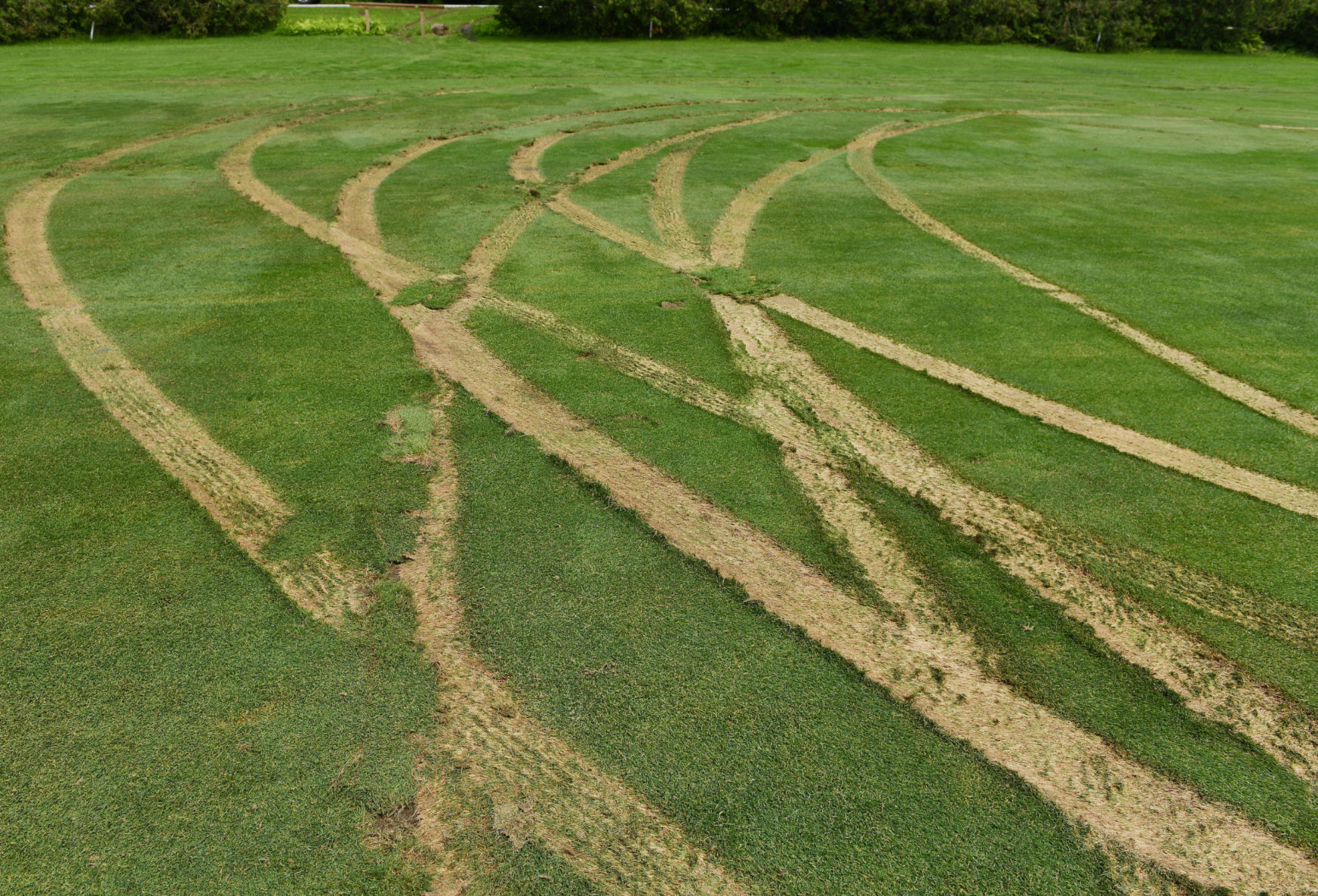 Country Club vandalized